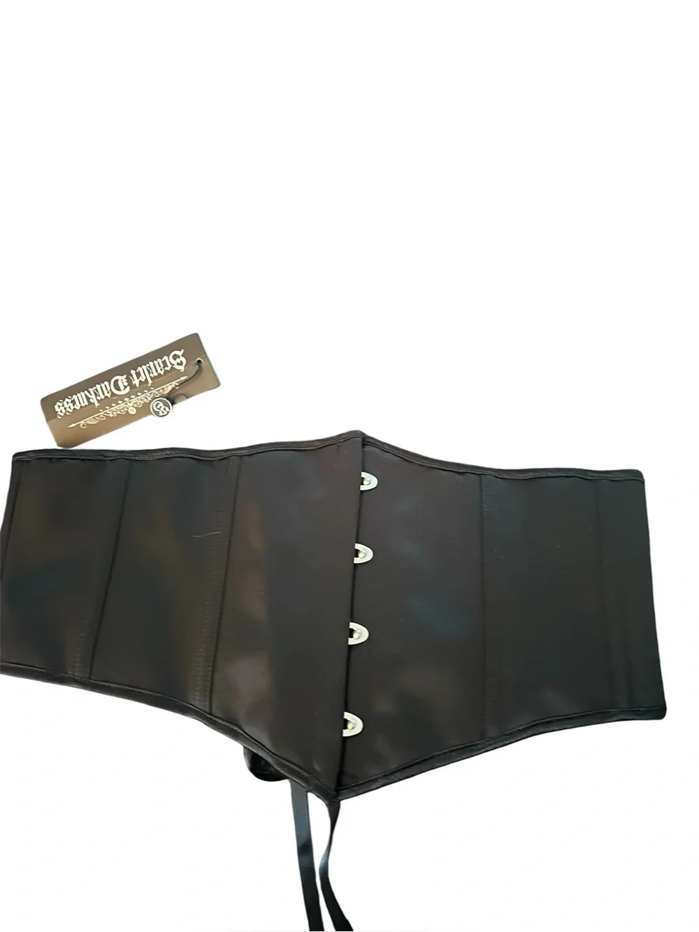 NWT Scarlet Darkness boned pirate corset belt size 14